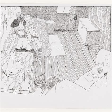 vrijend stel|Vrijend stel op bed, Peter van Straaten, 1945